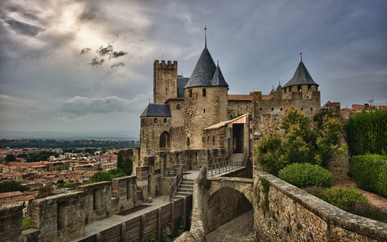 Appartement Calme Et Spacieux, Cite Et Ville A Pied, Wifi, 2 Chambres, 3 Lits Carcassonne Exterior photo
